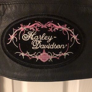 JACKET HARLEY DAVIDSON LEATHER RIDING JACKET.